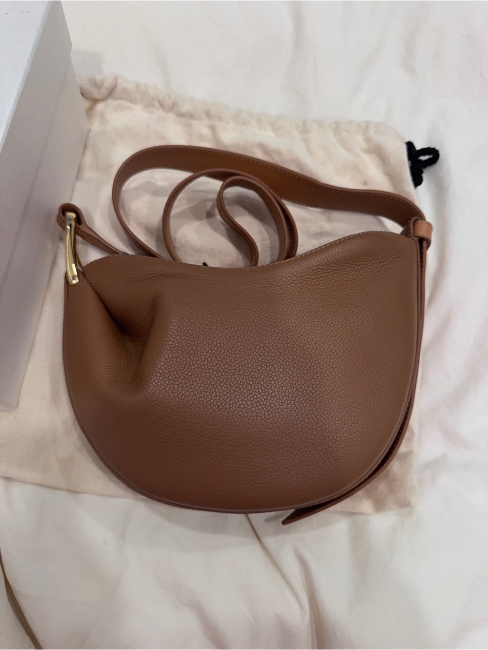 Polene Tonca Textured Duo in Camel - Picture 3 of 4